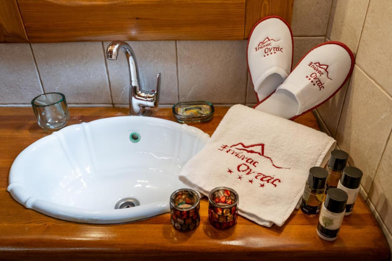 Ontas Guesthouse & Spa Arachova Bagian luar foto